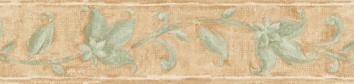 Brewster Home Fashions 418B017 Borders and More Plant Trail Wall Border, 5-Inch by 180-Inch
