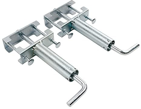 Lippert Components 308287 Quick Release Pull Pin for Fifth Wheel Landing Gear,Silver