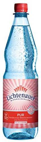 Lichtenauer Mineralwasser Still 12x1,0 l - inklusive Pfand - Lieferung ohne Kiste