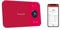 Balanza de cocina conectada Terraillon, para Smartphone/Tablet, calculadora de energía, tara, conversiones de líquidos, temporizador, Bluetooth Smart, 5 kg, NutriTab, arándano rojo