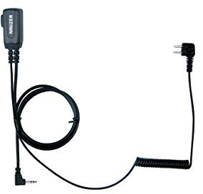 NAUZER PTT-32 / Kabel mit Micro PTT Kompatibel PELTOR SPORTTAC Jagdhelm (PTT32M2-MOTOROLA)