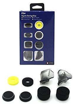 Numskull PS4 Controller Thumb Grips for Precision and Triggers Pack