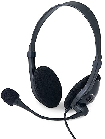 Verbatim Stereo USB Headset with Microphone and in-Line Remote
