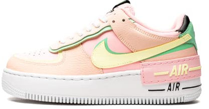 NIKE Damen Air Force 1 Shadow Lowtop Basketballschuh, Artic Punch/Barely Volt, 9.5