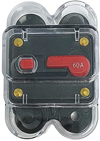 Offgridtec® DC Schutzschalter Manuell 12V 24V 48V 60A IP56 Überlast Kurzschluss