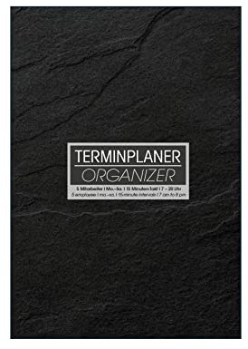 Terminplaner, Kosmetik, Friseur, Praxis u.v.m. verschieden Varianten 52 Wochen, Kalendarium zum selbst ausfüllen (Neutral, 5 Mitarbeiter > 15 min Takt)