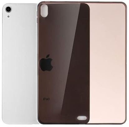 Asgens Nero Trasparente Cover per iPad Mini 6 8.3'' 2021, Cover in Silicone Sottile TPU Flessibile Flessibile Antigraffio Copertura Posteriore per iPad Mini 6a Generazione Modello A2567/A2568/A2569