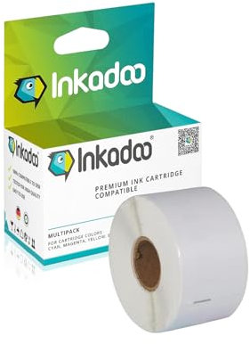 Inkadoo Kompatibel zu Dymo 99018 / S0722470 Etikett Labelwriter 450 Series Labelwriter 400 Turbo Labelwriter 450 Labelwrit