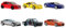 Hot Wheels European Car Culture Multipacks of 6 Toy Cars, 1:64 Scale, Authentic Decos, Popular Castings, Rolling Wheels, Gift for Kids Age 3+ & Collectors, HLK51