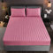 JIANINGHOME sehr dick und weich,150x190,Mikrofaser Gesteppte Matratzenauflage Matratzenschoner Unterbett - atmungsaktiv, Matratzenschutz Soft-Topper,rot