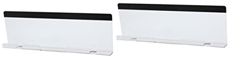 Mikikit 2 Stücke Nachricht Paket Büro Telefone Computer Memo Bord Büro Notizblock Schreibtisch Organisatoren Computer Bildschirm Organisator Befestigung Monitore Untere Memo Bord
