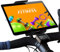Tablet Halterung für Fahrrad, Crosstrainer und Heimtrainer - Gültig für Alle Tablet-PCs und Lenker Aller Art