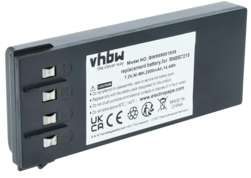 vhbw Akku kompatibel mit NBB Nano-M