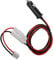 Yctze T Shape Power Cable Cord Power Flexible Cable Cigarette Lighter Power Cord Cigarette Lighter Adapter Plug Car Cigarette Lighter Extension Cable for Mobile Radio 12V DC Power Supply