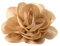 MYMERCERIE Broche Fleur 11cm Marron Taupe