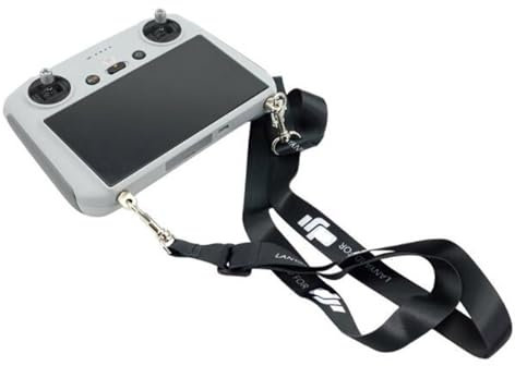MODJUEGO Umhängeband für DJI RC PRO DJI Mini 3 Pro/Mavic 3/AIR 2/2S/Mini 2, Schlüsselband mit Schnalle, Universal-Fernbedienung, Schwarz, 76-140 cm