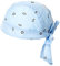 EMMEBi bandana baby kinder mädchen baumwolle (Azurblau)