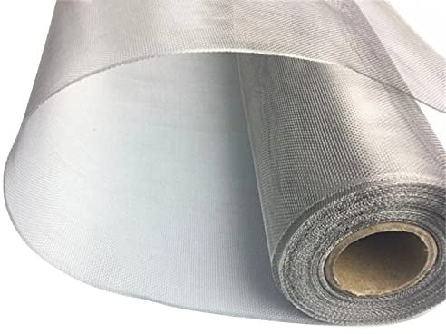 LGESR Rete Metallica Tessuta Filo Intrecciato in Acciaio Inossidabile - 34 Maglie, antiruggine, Resistente al Calore, Copertura in Rete di sfiato per Mattoni d'Aria, Anti-zanzare, Anti-roditori