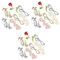 LIFKOME 3 Ensembles Clip De Garniture De Lacet Pinces À Chaussures Marguerite Charmes De Chaussures Clips Chaussures Femme Clip Chaussures Femme Charmes Décoratifs De Lacet 7 Pièces * 3