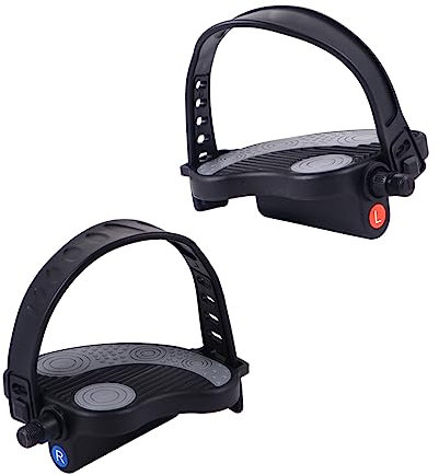 Kunststoff Fahrradpedale 9/16 Zoll, 1 Paar, mit Riemen