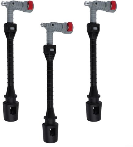 RichVibe Kit di maniglie per idropulitrice Lavor per Vax A17530 con ugello interno lancia valvola strumento di pulizia ad alta pressione attrezzature da giardino (3 pezzi)
