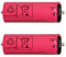 UR18500L/Y Batterie Compatible avec Braun 5/7/8/9 Series 5671 5673 5675 720s-4 790cc-4 760CC 799CC 9565 9585 9585CC 9595CC 9785 9795 Razor Batterie Unité De Remplacement(2PCS)