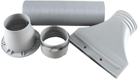 Fenster-Set für mobile Klimaanlage, Abluft-Set für tragbare Klimaanlage | Ersatz-Adapter für Schlafzimmer, Büro, Wohnzimmer, Wohnung
