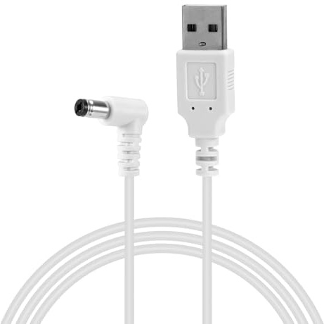 SEEHOM Power Cable Replacement for Astronaut Star Projector, Compatible with Mooyran Galaxy Night Light Projector, 1.2M AC Charger Cord Adapter