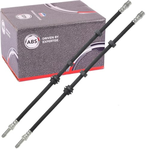 2x ABS Bremsschlauch vorne | SL 3587 (854757=854776) für Caddy 2 Golf 3 Polo Vento Ibiza 2 Cordoba