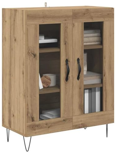 vidaXL Sideboard Artisan-Eiche 69,5 x 34 x 90 cm Holzwerkstoff