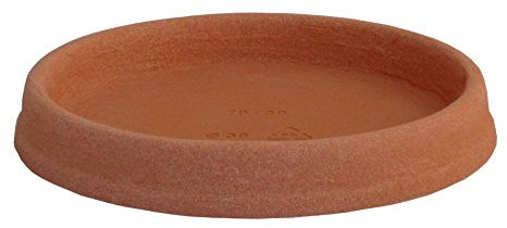 scheurich Marcella, Untersetzer aus Kunststoff, Farbe: Terra, 40,5 cm Durchmesser, 3,9 cm hoch, 2,3 l Vol.