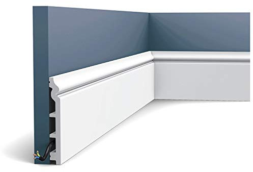 Plinthe SX118 de la famille CONTOUR - L200 x H13,8 x L1,8 cm - ORAC DECOR