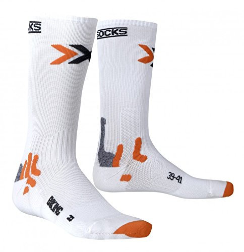 X-Socks Funktionssocken Bike Mid Energizer, White, 35/38