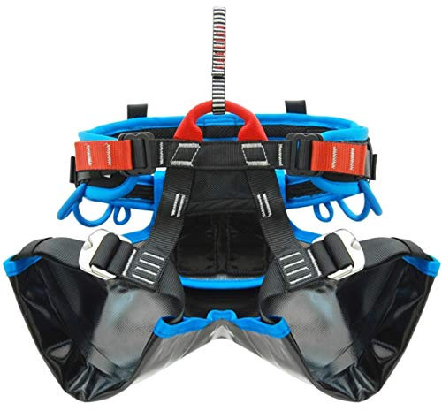 Kong Imbragatura da Torrentismo Target Canyon, Nero/Azzurro, L/XL