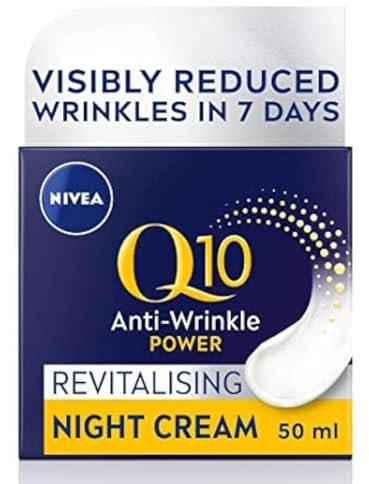 NIVEA Q10 Anti-Falten-Creme bei Nacht, 50 ml