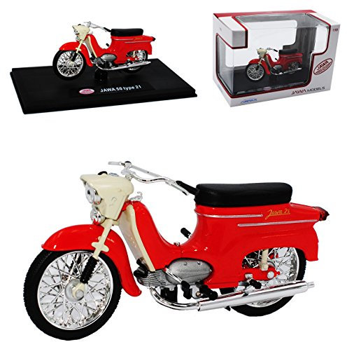 Abrex Jawa 50 Type 21 Rot 1/18 Modell Motorrad