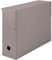 Rössler Papier 1319452493 - S.O.H.O. Archivbox, mit seitlicher Klappe und Griffloch, Taupe, 9,5 x 33,5 x 25,5 cm, 1 Stück