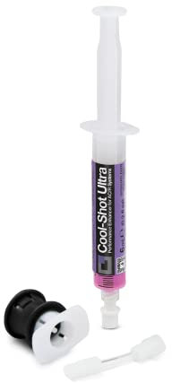 Errecom Cool-Shot Ultra, Additivo per Ripristinare l’Efficienza Originale degli Impianti di Climatizzazione Auto, siringa da 6 mL, include adattatore per gas refrigerante R134a