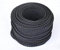 Cable trenzado vintage de 5 metros, 2 núcleos negro antiguo trenzado de seda trenzado trenzado cable de iluminación de tela flexible, cable eléctrico DIY