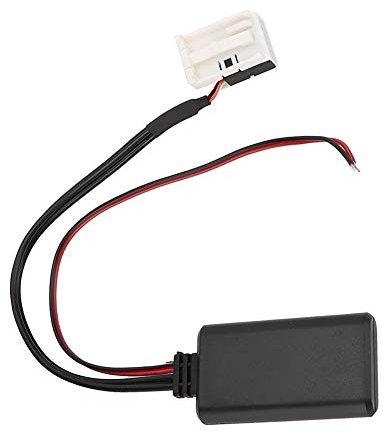 Akozon Audiokabel 12 Pin Bluetooth Adapter Aux Audiokabel für Klasse W169 / B-Klasse W245 / C-Klasse W203 / CLK-Klasse W209 / GL-Klasse X164 / M-Klasse W164 / R-Klasse W251 Kabelbäume