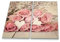 Herdabdeckplatte 2 teilig Ceranfeld Rosen Pink 2x30x52 Kochplatten Glas Küche
