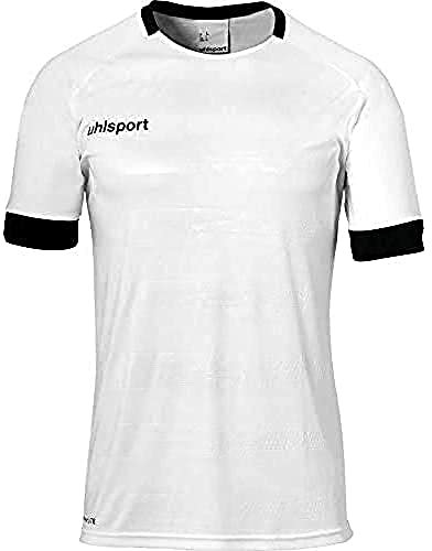 uhlsport Herren Trikot Division II Trikot, Weiß/Schwarz, XL, 100380502