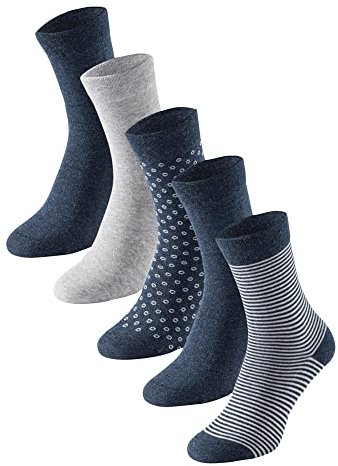 Schiesser Damen 5 PACK Socken Strümpfe Multipack - Stay Fresh, sortiert 1_173206, 35/38