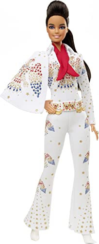 Barbie GTJ95 - Signature Music Partnership Elvis Presley Puppe, für Sammler