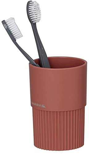 Sealskin Brave Toothbrush tumbler freestanding Dark pink