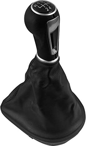 PLHJI 5/6 velocidad pomo de cambio de marchas palanca de cambio polaina cubierta de arranque apto para Seat Leon II apto para Toledo III apto para Altea XL 2005-2012 -5_Speed
