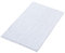 Decomira Badematte rutschfest | Als Badteppich Set kombinierbar | Badezimmer-Teppich Bad-Vorleger waschbar aus Chenille | Duschvorleger für Dusche, Badewannen, WC Deko | Weiss - 40x60 cm