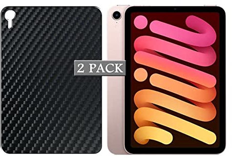 Vaxson 2 Unidades Protector de pantalla Posterior, compatible con iPad mini 6 2021 6th Gen 8.3 Tablet, Película Protectora Skin Piel Pegatina Nuevo