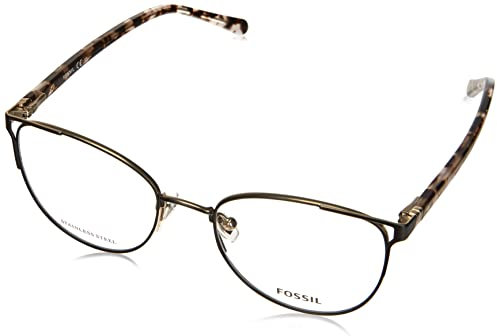 Fossil Damen Fos 7095 Sonnenbrille, Mattes Schwarz, 50