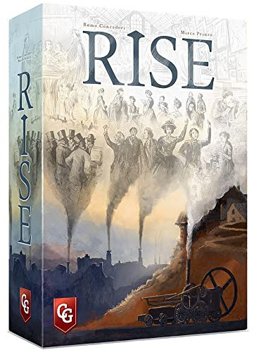 Capstone Games | Rise | Board Game | Base Game | 1 to 4 Players Ages 14+
